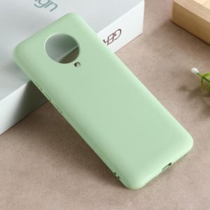 For Xiaomi Redmi K30 Pro Solid Color Liquid Silicone Full Coverage Anti-fall Mobile Phone Protective Cover(Green) (OEM)