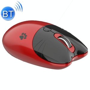 M3 3 Keys Cute Silent Laptop Wireless Mouse, Spec: Bluetooth Wireless Version (Red) (OEM)
