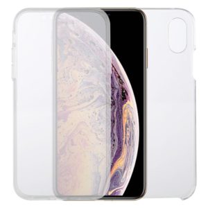 For iPhone XS Max PC+TPU Ultra-Thin Double-Sided All-Inclusive Transparent Case (OEM)