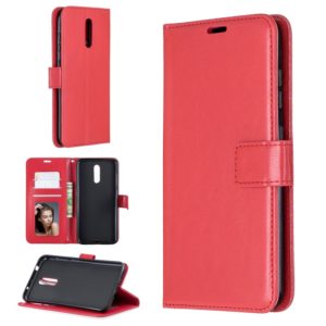 For Nokia 3.2 Crazy Horse Texture Horizontal Flip Leather Case with Holder & Card Slots & Wallet & Photo Frame(Red) (OEM)