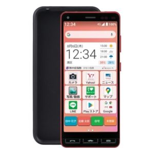 For Kyocera Kantan Sumaho 2 A001KC / Basio 4 KYV47 TPU Phone Case(Black) (OEM)