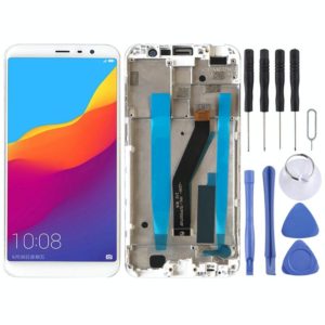TFT LCD Screen for Meizu M6T M811Q Digitizer Full Assembly with Frame(White) (OEM)