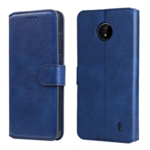 For Nokia C10 / C20 Classic Calf Texture PU + TPU Horizontal Flip Leather Case with Holder & Card Slots & Wallet(Blue) (OEM)