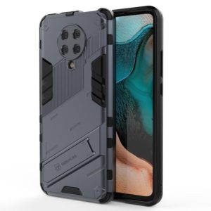For Xiaomi Redmi K30 Pro Punk Armor 2 in 1 PC + TPU Shockproof Case with Invisible Holder(Grey) (OEM)