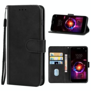 Leather Phone Case For LG X power 3(Black) (OEM)
