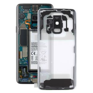 For Samsung Galaxy S9 G960F G960F/DS G960U G960W G9600 Transparent Battery Back Cover with Camera Lens Cover (Transparent) (OEM)