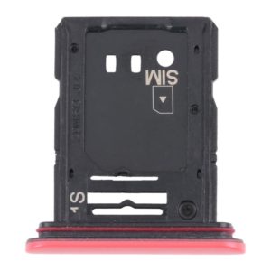 SIM Card Tray + Micro SD Card Tray for Sony Xperia 10 III (Red) (OEM)