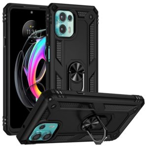 For Motorola Moto Edge 20 Lite Shockproof TPU + PC Phone Case(Black) (OEM)