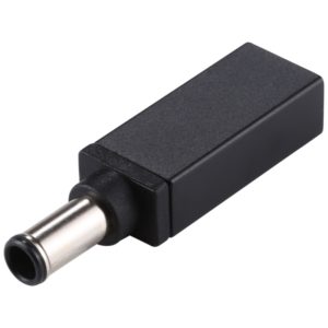 PD 19.5V 6.5x3.0mm Male Adapter Connector (Black) (OEM)