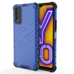 For vivo Y20 Shockproof Honeycomb PC + TPU Protective Case(Blue) (OEM)