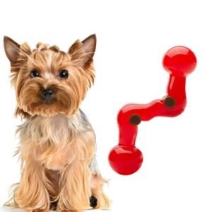 Dog Bite Resistant Molar Toy Nylon Bite Replacement Food Device, Specification: Large N-shaped (OEM)