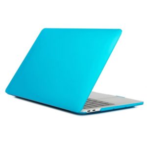 For Macbook Pro 16 inch Laptop Matte Style Protective Case(Water Blue) (OEM)