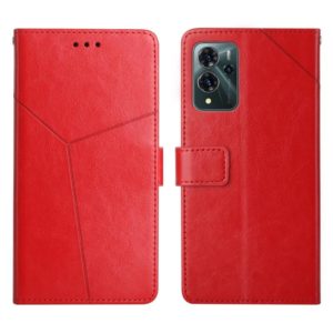 For ZTE Blade V40 Pro Y Stitching Horizontal Flip Leather Phone Case(Red) (OEM)