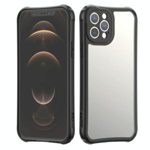 For iPhone 11 Pro LESUDESIGN Series Frosted Acrylic Anti-fall Protective Case (Black) (OEM)