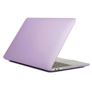Laptop Matte Style Protective Case For MacBook Pro 16.2 inch A2485 2021 / 2023(Purple) (OEM)