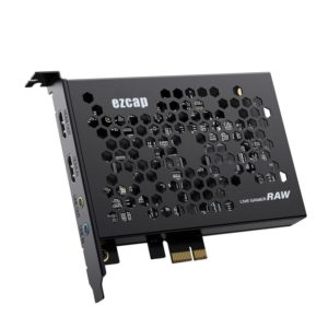 EZCAP 324 4K HD Media Interface Live Gamer RAW PCIE Game Video Capture Board Card(Black) (Ezcap) (OEM)