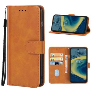 For Nokia XR20 Leather Phone Case(Brown) (OEM)