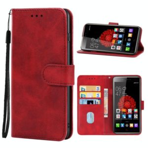 For Tecno L8 Leather Phone Case(Red) (OEM)
