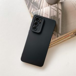 For Huawei P30 Pro Straight Side Liquid Silicone Phone Case (Black) (OEM)
