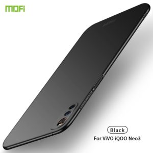 For Vivo iQOO Neo 3 MOFI Frosted PC Ultra-thin Hard Case(Black) (MOFI) (OEM)