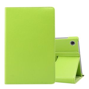 For Lenovo Tab M10 Plus 10.3 360 Degree Rotation Litchi Texture Flip Leather Case with Holder(Green) (OEM)