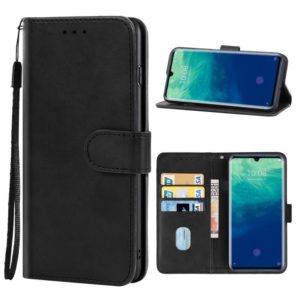 Leather Phone Case For ZTE Axon 10 Pro(Black) (OEM)