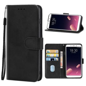 Leather Phone Case For Meizu Meilan S6(Black) (OEM)