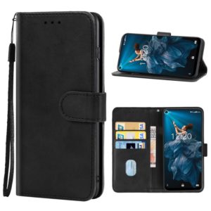 Leather Phone Case For Oukitel C17 / C17 Pro(Black) (OEM)