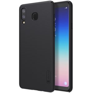 NILLKIN Frosted Concave-convex Texture PC Case for Galaxy A8 Star / A9 Star (Black) (NILLKIN) (OEM)