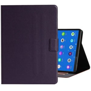 For Samsung Galaxy Tab A8 10.5 2021 Pure Color Leather Tablet Case(Purple) (OEM)