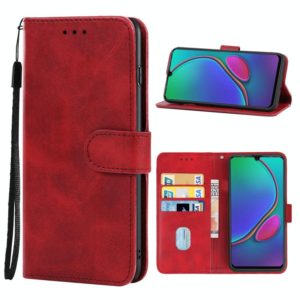 For Tecno Phantom 9 Leather Phone Case(Red) (OEM)