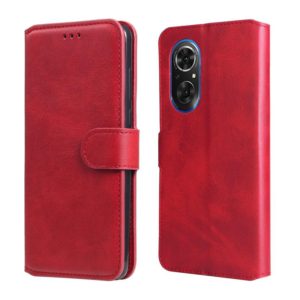 For Honor 50 SE / Huawei nova 9 SE Classic Calf Texture Flip Leather Case(Red) (OEM)