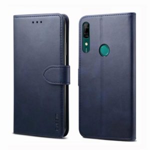 For Huawei Y9 Prime (2019) GUSSIM Business Style Horizontal Flip Leather Case with Holder & Card Slots & Wallet(Blue) (GUSSIM) (OEM)