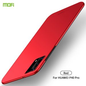 For Huawei P40 Pro MOFI Frosted PC Ultra-thin Hard Case(Red) (MOFI) (OEM)