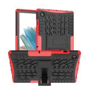 For Samsung Galaxy Tab A8 10.5 (2021) Tire Texture TPU + PC Tablet Case(Red) (OEM)