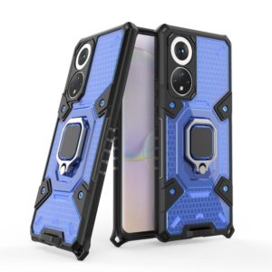For Honor 50 Space PC + TPU Ring Holder Protective Case(Blue) (OEM)