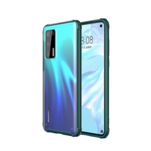 For Huawei P40 Four-corner Shockproof TPU + PC Protective Case(Green) (OEM)