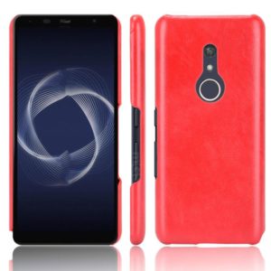 For Fujitsu Be4 Plus F-41B Shockproof Litchi Texture PC + PU Case(Red) (OEM)