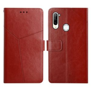 For ZTE Libero 5G Y Stitching Horizontal Flip Leather Phone Case(Brown) (OEM)