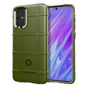 For Galaxy S20 Ultra Full Coverage Shockproof TPU Case(Army Green) (OEM)