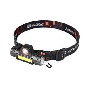 2 PCS 101 USB Rechargeable Headlight Glare Flashlight Magnet Camping Light Outdoor Fishing Light( Headlight + USB Cable) (OEM)