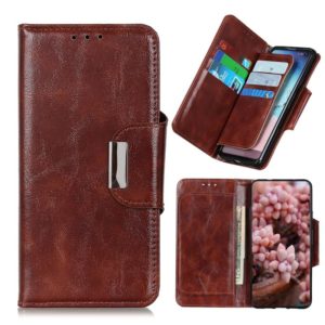 For Xiaomi Mi 10T Pro Crazy Horse Texture Horizontal Flip Leather Case with Holder & 6-Card Slots & Wallet(Brown) (OEM)