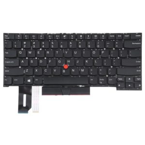 US Version Keyboard with Pointing For Lenovo Thinkpad T490S(Black) (OEM)