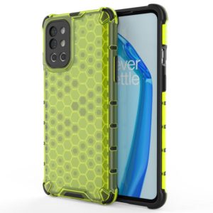 For OnePlus 9R Shockproof Honeycomb PC + TPU Case(Green) (OEM)
