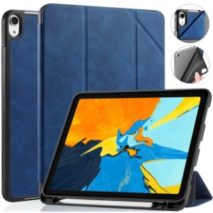 For iPad Pro 11 inch (2018) DG.MING See Series Horizontal Flip Leather Case with Holder & Pen Holder(Blue) (DG.MING) (OEM)