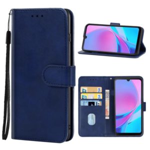 Leather Phone Case For Blackview OSCAL C20 / C20 Pro(Blue) (OEM)