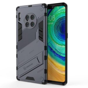 For Huawei Mate 30 Pro Punk Armor 2 in 1 PC + TPU Shockproof Case with Invisible Holder(Grey) (OEM)