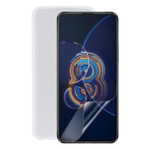 TPU Phone Case For Asus Zenfone 8 Flip(Transparent White) (OEM)
