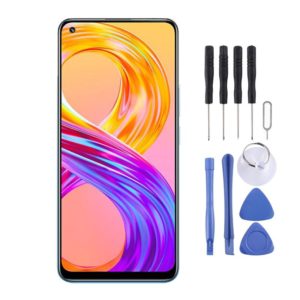 Original Super AMOLED Material LCD Screen and Digitizer Full Assembly for OPPO Realme 8 Pro (OEM)