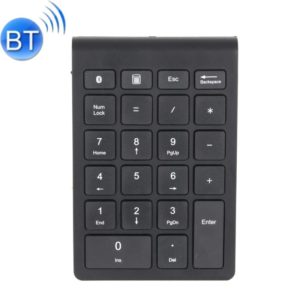 BT304 22 Keys Laptop Mini Wireless Keyboard, Spec: Bluetooth (Black) (OEM)